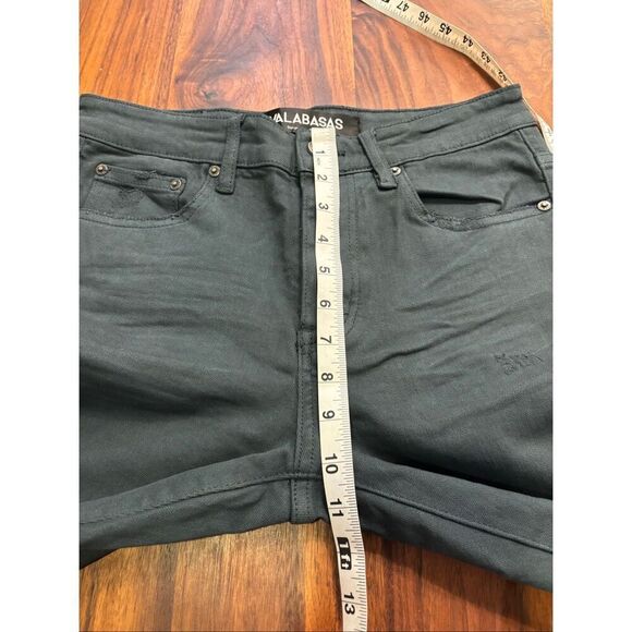 Valabasas Men's Dark Blue Mid Rise Distressed Skinny Jeans Size 32 - Picture 5 of 8